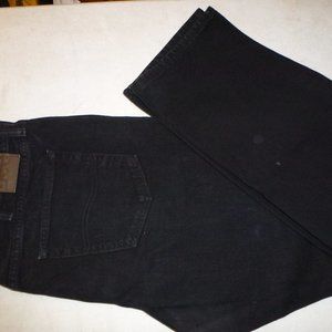 LEE Jeans 42 X 32 Black Regular Fit AP11710